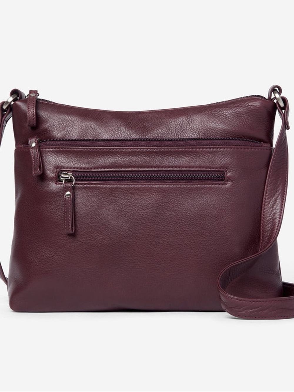 Osgood Marley Leather Crossbody Bag in Mulberry